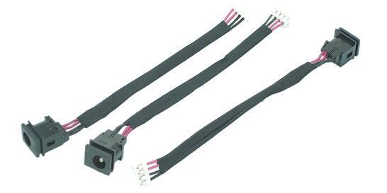 Разъем питания для ноутбука Toshiba Satellite U200, U205 с кабелем HY-TOO34, 3.0mm