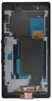 Матрица с тачскрином (модуль) для Sony Xperia Z C6603 черный с рамкой Матрица с тачскрином (модуль) для Sony Xperia Z C6603 черный с рамкой