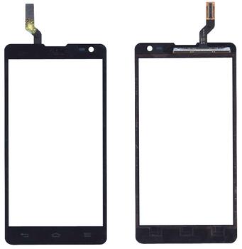 Тачскрин (Сенсорное стекло) для смартфона LG Optimus L9 II D605 черный