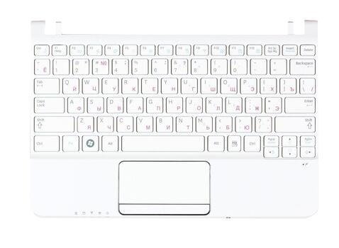 Клавиатура для ноутбука Samsung (N210) White, (White TopCase), RU Клавиатура для ноутбука Samsung (N210) White, (White TopCase), RU