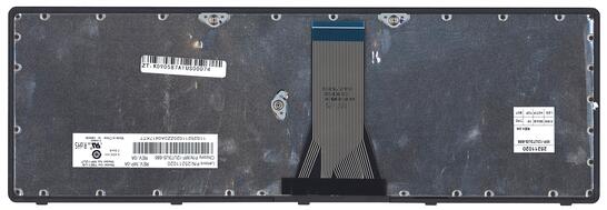 Клавиатура для ноутбука Lenovo IdeaPad (G505S, Z510), Black, (Black Frame), RU - фото 3