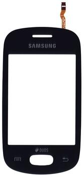 Тачскрин (Сенсорное стекло) для смартфона Samsung Galaxy Star GT-S5280 черный