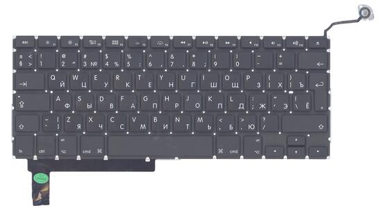 Клавиатура для ноутбука Apple MacBook Pro (A1286) (2011, 2012 года) Black, (No Frame), с (SD), (Original), RU (вертикальный энтер) Клавиатура для ноутбука Apple MacBook Pro (A1286) (2011, 2012 года) Black, (No Frame), с (SD), (Original), RU (вертикальный энтер) - фото 2