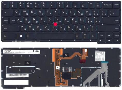 Клавиатура для ноутбука Lenovo Ideapad Edge (E445) Black, (No Frame) RU Клавиатура для ноутбука Lenovo Ideapad Edge (E445) Black, (No Frame) RU