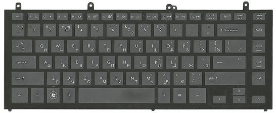 Клавиатура для ноутбука HP ProBook (4320S) Black, (Black Frame) RU Клавиатура для ноутбука HP ProBook (4320S) Black, (Black Frame) RU - фото 2