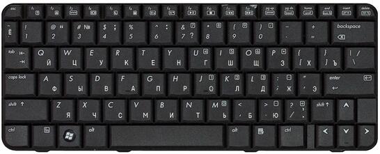 Клавиатура для ноутбука HP Presario (B1200) Black, RU - фото 2