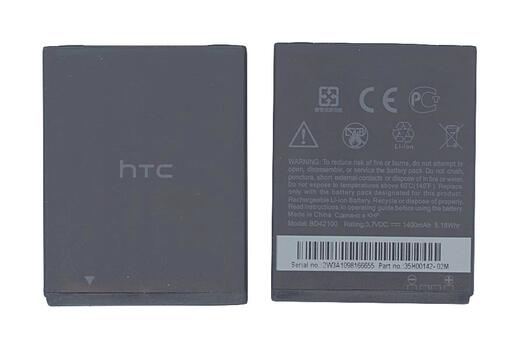 Аккумуляторная батарея для смартфона HTC BTR6325 ADR6400 Thunderbolt 3.7V Black 1400mAh 5.18Wh Аккумуляторная батарея для смартфона HTC BTR6325 ADR6400 Thunderbolt 3.7V Black 1400mAh 5.18Wh