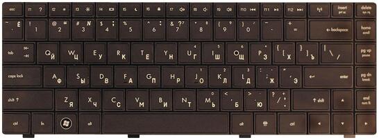 Клавиатура для ноутбука HP Compaq (320, 321, 325, 326, 420, 421, 425) Black, RU - фото 7