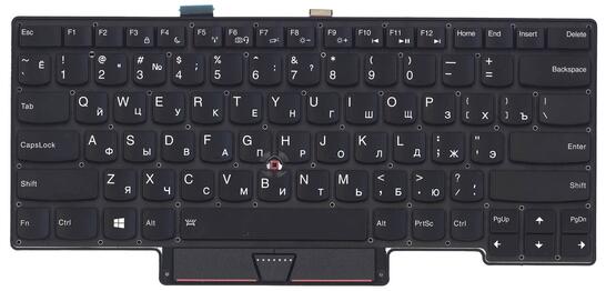 Клавиатура для ноутбука Lenovo ThinkPad (X1) с указателем (Point Stick) Black, (No Frame), RU - фото 2