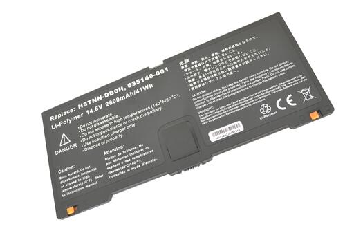 Аккумуляторная батарея для ноутбука HP Compaq HSTNN-DB0H ProBook 5330M 14.8V Black 2800mAh OEM - фото 2