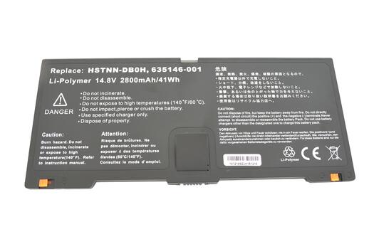 Аккумуляторная батарея для ноутбука HP Compaq HSTNN-DB0H ProBook 5330M 14.8V Black 2800mAh OEM - фото 4