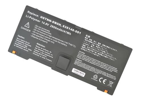Аккумуляторная батарея для ноутбука HP Compaq HSTNN-DB0H ProBook 5330M 14.8V Black 2800mAh OEM - фото 5