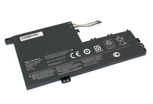 Аккумуляторная батарея для ноутбука Lenovo L15M3PB0 IdeaPad 320S-14IKB 11.25V Black 3600mAh OEM Аккумуляторная батарея для ноутбука Lenovo L15M3PB0 IdeaPad 320S-14IKB 11.25V Black 3600mAh OEM