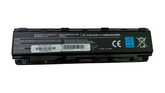 Аккумуляторная батарея для ноутбука Toshiba PA5024U Satellite C800 10.8V Black 5200mAh OEM