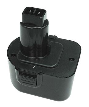 Аккумулятор для шуруповерта DeWalt DE9074 DC9071 1.3Ah 12V черный Ni-Cd