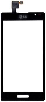 Тачскрин (Сенсорное стекло) для смартфона LG Optimus L9 P760, P765, P768 черный