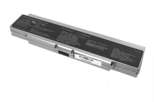 Усиленная аккумуляторная батарея для ноутбука Sony VAIO VGP-BPS9B VGN-NR260E 11.1V Silver 6600mAh OEM Усиленная аккумуляторная батарея для ноутбука Sony VAIO VGP-BPS9B VGN-NR260E 11.1V Silver 6600mAh OEM