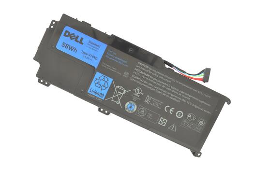 Аккумуляторная батарея для ноутбука Dell V79Y0 XPS 14Z Ultrabook 14.8V Black 4000mAh Orig - фото 5
