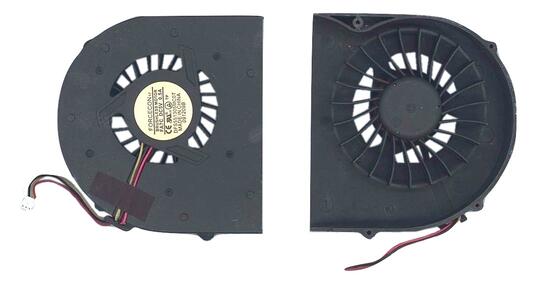 Вентилятор для ноутбука MSI GT627, GT628, GT640, GX620, GX627, GX640 5V 0.5A 3-pin Forcecon