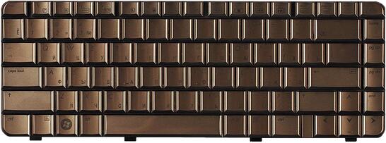 Клавиатура для ноутбука HP Pavilion (DV3-2000, DV3-2100) Brown, RU Клавиатура для ноутбука HP Pavilion (DV3-2000, DV3-2100) Brown, RU - фото 2