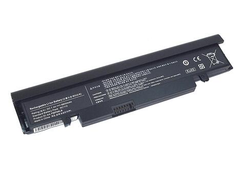 Усиленная аккумуляторная батарея для ноутбука Samsung AA-PBPN6LW NC110 7.4V Black 6600mAh OEM Усиленная аккумуляторная батарея для ноутбука Samsung AA-PBPN6LW NC110 7.4V Black 6600mAh OEM