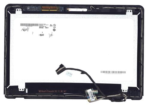 Матрица с тачскрином (модуль) для ноутбука Sony Vaio SVF14A черный с рамкой Матрица с тачскрином (модуль) для ноутбука Sony Vaio SVF14A черный с рамкой - фото 2