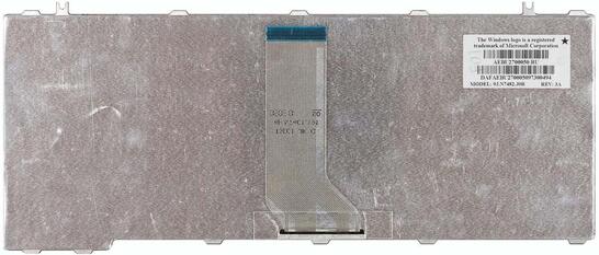 Клавиатура для ноутбука Toshiba Satellite (U500, U505, U400, U405, A600, T130, T135, Portege M800, M900) Black, Glossy, RU (вертикальный энтер) - фото 3