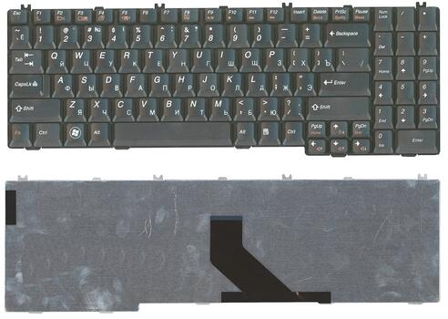 Клавиатура для ноутбука Lenovo (B550, B560, V560, G550, G550A, G550S, G555, G555A) Black, RU