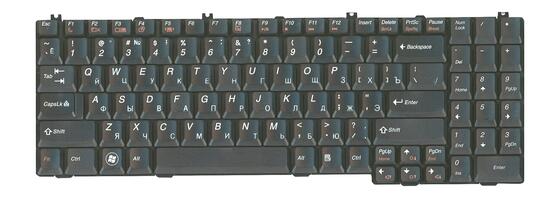 Клавиатура для ноутбука Lenovo (B550, B560, V560, G550, G550A, G550S, G555, G555A) Black, RU - фото 2