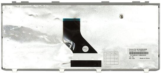 Клавиатура Toshiba Mini (NB200, NB300, NB305) Silver, (Silver Frame) RU (вертикальный энтер) - фото 3