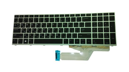 Клавиатура для ноутбука HP ProBook (450 G5) с подсветкой (Light), Black, (Black Frame), RU - фото 6