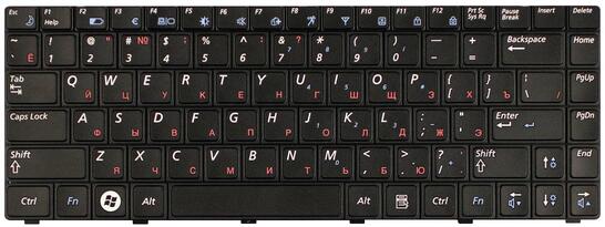 Клавиатура для ноутбука Samsung (R513, R515, R518, R520, R522) Black, RU - фото 7