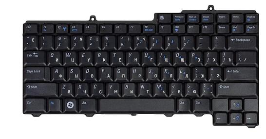 Клавиатура для ноутбука Dell Latitude (D520, D530) Black, RU Клавиатура для ноутбука Dell Latitude (D520, D530) Black, RU - фото 2