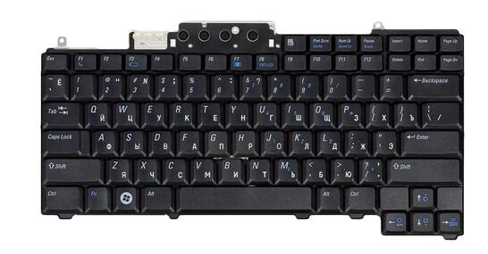 Клавиатура для ноутбука Dell Latitude (D531) Black, RU - фото 3