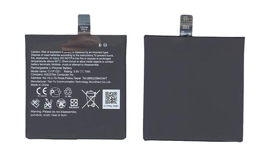 Аккумуляторная батарея для смартфона Asus C11P1321 A68M 3.8V Black 1850mAh 7.03Wh Аккумуляторная батарея для смартфона Asus C11P1321 A68M 3.8V Black 1850mAh 7.03Wh