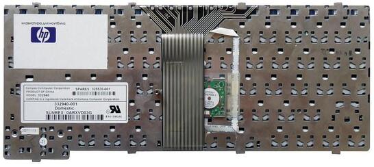 Клавиатура для ноутбука HP Compaq NC4000, NC4010 с указателем (Point Stick), Black, RU - фото 3