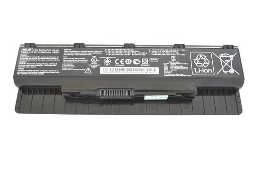 Аккумуляторная батарея для ноутбука Asus A32-N56 10.8V Black 5200mAh Orig - фото 4