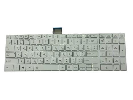 Клавиатура ддля ноутбука Toshiba Satellite (L850, L870) White, (White Frame) RU Клавиатура ддля ноутбука Toshiba Satellite (L850, L870) White, (White Frame) RU