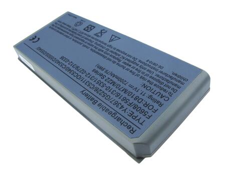 Усиленная аккумуляторная батарея для ноутбука Dell Y4367 Latitude D810 11.1V Grey 7200mAh OEM - фото 5