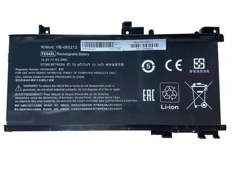 Аккумуляторная батарея для ноутбука HP TE04XL Pavilion 15-bс 15.4V Black 4112mAh - фото 6