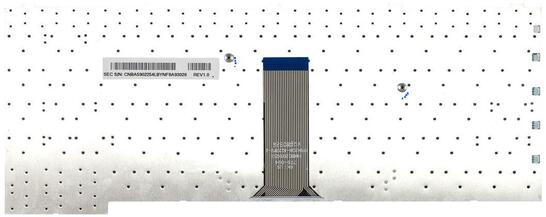 Клавиатура для ноутбука Samsung (Q310, Q308) White RU - фото 3