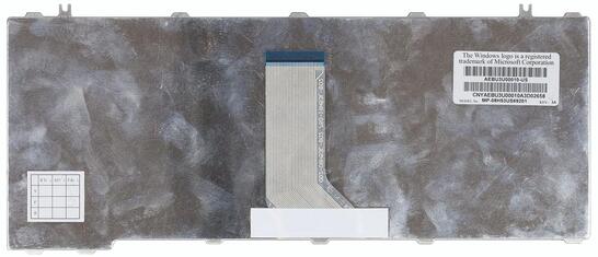 Клавиатура Toshiba Satellite Satellite A600, T130, T135, U400, U405, U500, U505, Portege M800, M900, White, RU - фото 3