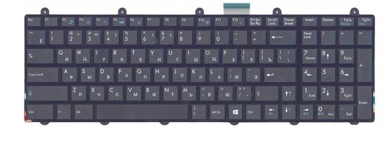 Клавиатура для ноутбука MSI (GE60, GE70, GT60, GP60, GT70, GP70) Black, (Black Frame) RU Клавиатура для ноутбука MSI (GE60, GE70, GT60, GP60, GT70, GP70) Black, (Black Frame) RU - фото 2