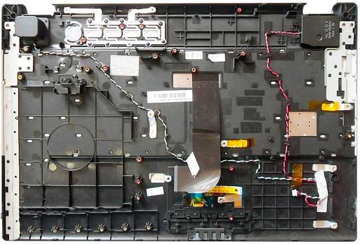 Клавиатура для ноутбука Samsung (RF510) Black, (Silver Frame), (Black TopCase), RU - фото 2