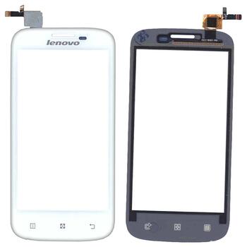Тачскрин (Сенсорное стекло) для смартфона Lenovo A760 белый Тачскрин (Сенсорное стекло) для смартфона Lenovo A760 белый