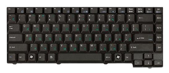 Клавиатура для ноутбука Asus (Z94, A9T, X50, X51, X58) Black, RU - фото 2