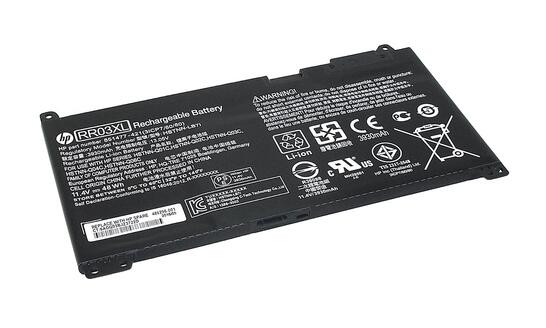 Аккумуляторная батарея для ноутбука HP RR03XL G4 440 11.4V Black 4009mAh Orig Аккумуляторная батарея для ноутбука HP RR03XL G4 440 11.4V Black 4009mAh Orig