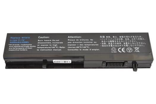 Аккумуляторная батарея для ноутбука Dell RK813 Studio 1435 11.1V Black 4400mAh OEM - фото 4