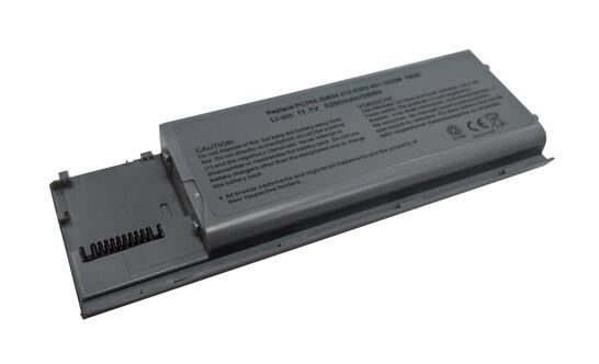 Аккумуляторная батарея для ноутбука Dell PC764 Latitude D620 11.1V Grey 5200mAh OEM - фото 6