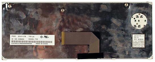 Клавиатура для ноутбука Lenovo IdeaPad (U460) Black, (Silver Frame), RU - фото 8